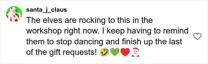 Social media post showing Santa’s excitement with elves dancing, linked to Mongolian Jingle Bells throat singing viral Christmas anthem. Social media post showing Santa’s excitement with elves dancing, linked to Mongolian Jingle Bells throat singing viral Christmas anthem.