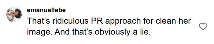 Comment on social media by user emanuellebe criticizing a PR approach related to HR Exec Kristin Cabot caught on Coldplay Kiss Cam. Comment on social media by user emanuellebe criticizing a PR approach related to HR Exec Kristin Cabot caught on Coldplay Kiss Cam.
