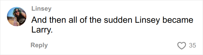 Comment on social media discussing a test of Chipotle orders under male and female names. Comment on social media discussing a test of Chipotle orders under male and female names.