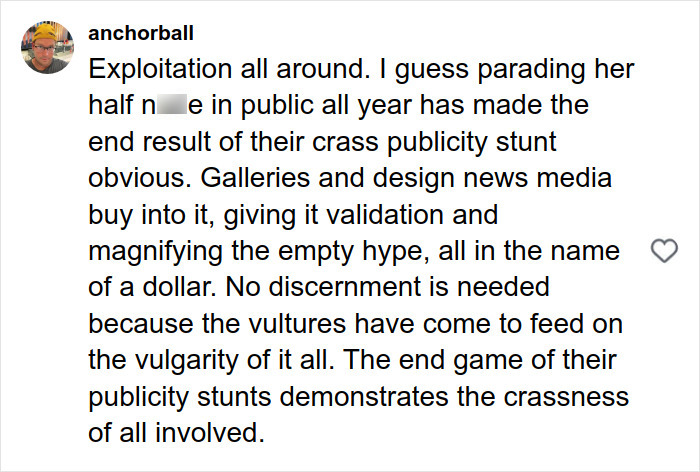 Bianca Censori's "Vulgar" Debut Art Performance Blasted As "Misogyny" Bianca Censori's "Vulgar" Debut Art Performance Blasted As "Misogyny"