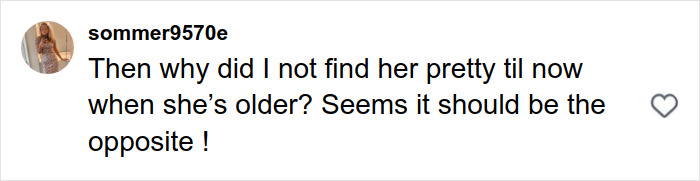 Screenshot of a social media comment questioning Brittany Snow's appearance amid plastic surgery rumors. Screenshot of a social media comment questioning Brittany Snow's appearance amid plastic surgery rumors.