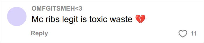 "McHell Naw": McDonald's Worker's Viral Video Revealing How McRib Is Made Stuns Netizens "McHell Naw": McDonald's Worker's Viral Video Revealing How McRib Is Made Stuns Netizens