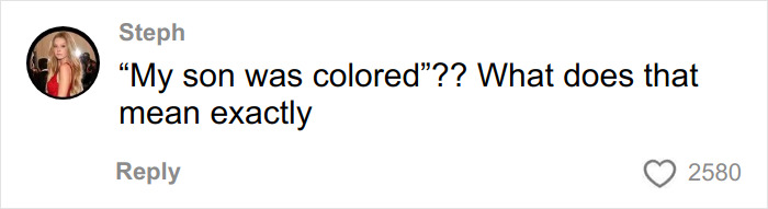 Comment on social media questioning the meaning of a phrase linked to the racist Cinnabon worker viral tirade case. Comment on social media questioning the meaning of a phrase linked to the racist Cinnabon worker viral tirade case.