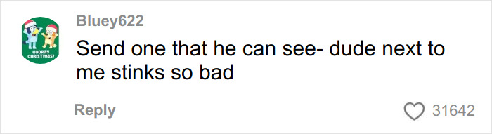 Screenshot of a social media comment revealing body-shaming text that upset a woman on a flight.