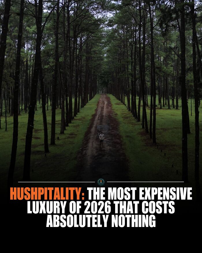 Person walking on a forest path surrounded by tall trees, representing new knowledge and facts about the world.