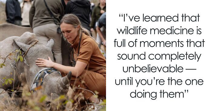 From Airlifting Rhinos To Using Calvin Klein To Catch Leopards: My Daily Life As A Wildlife Vet (10 Pics)