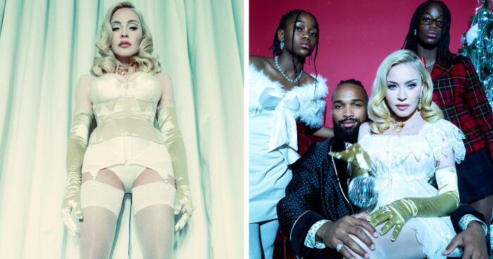 “Grandma Acting Like A Girl”: Netizens Slam Madonna For “Naughty” Christmas Snaps With Her Kids