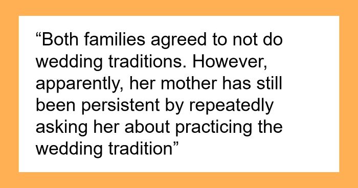 Wedding Falls Apart After Bride’s Family Hires A Private Investigator To Uncover The Groom’s “Dirt”