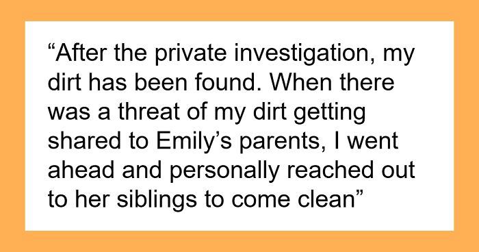 Bride’s Family Digs Into Groom’s Past Behind His Back, Now He Wants To Cancel The Wedding