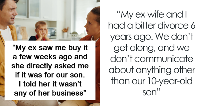 “Stuff Gets Broken”: Dad Tries To Protect His Son’s Gift From His Ex’s New Family, Drama Ensues