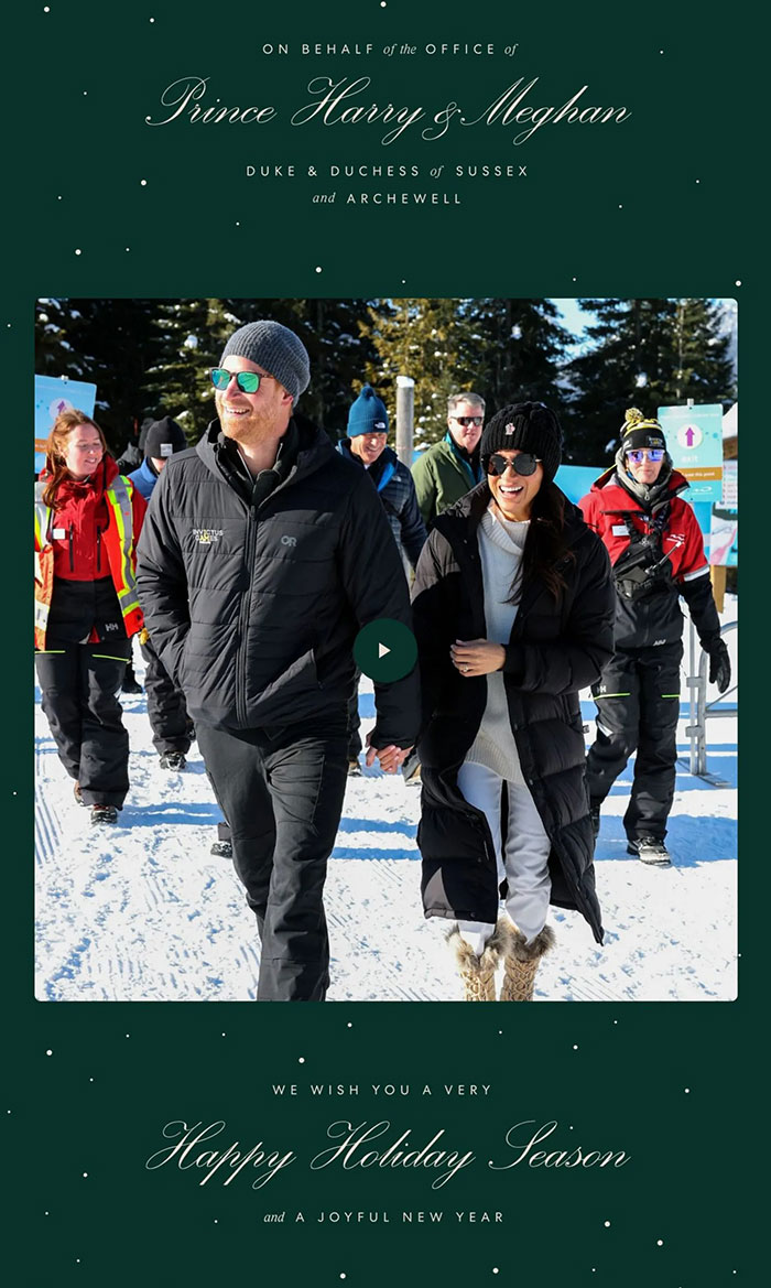 Prince Harry and Meghan Markle smiling and holding hands outdoors in winter clothing, sparking split rumors. Prince Harry and Meghan Markle smiling and holding hands outdoors in winter clothing, sparking split rumors.