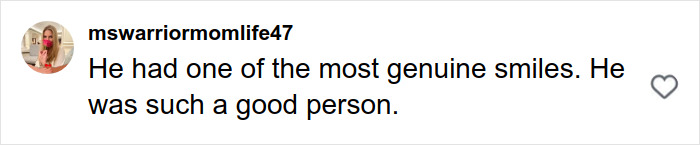 Comment on social media expressing grief over Rob Reiner tragedy, highlighting genuine smile and good person qualities. Comment on social media expressing grief over Rob Reiner tragedy, highlighting genuine smile and good person qualities.