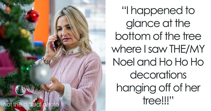 Woman Can’t Find Her Sentimental Christmas Ornaments, Horrified After Spotting Them On MIL’s Tree