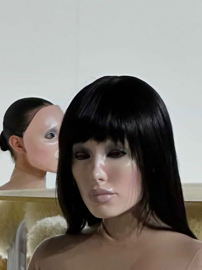 Bianca Censori's "Vulgar" Debut Art Performance Blasted As "Misogyny"