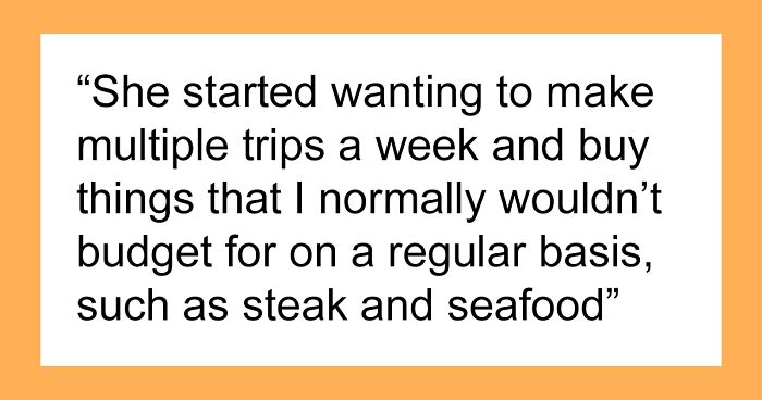 Mom Accused Of Embarrassing Son’s GF Who Offered To Cook Meals For Them