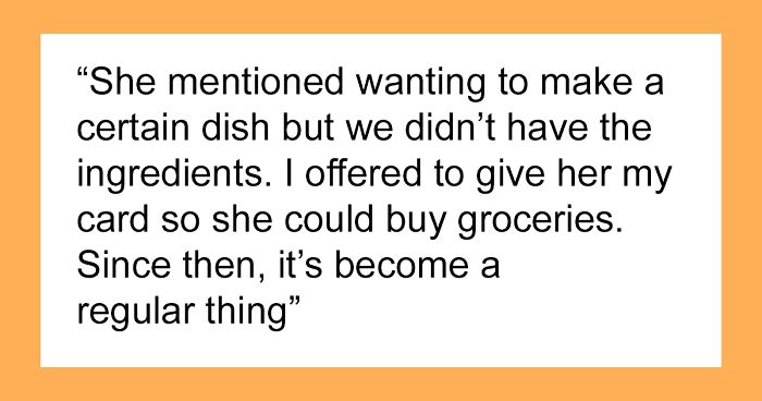 Mom Accused Of Embarrassing Son’s GF Who Offered To Cook Meals For Them