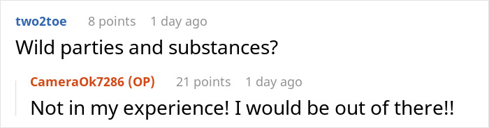 Screenshot of an online Q&A where a nanny to the ultra-wealthy answers questions about life behind closed doors.