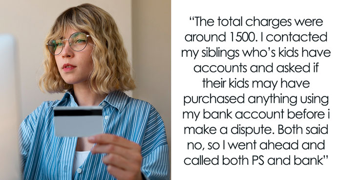 A Teen Boy Faces Karma For Using Mom’s Sibling’s Credit Card To Buy Game Stuff Without Their Consent