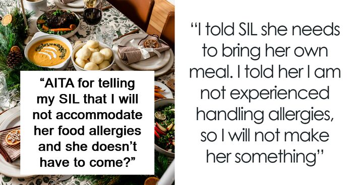 “Threatened To Pull The Grandkids Away”: Woman Expects Family To Cater To Her Allergies, Gets A Reality Check