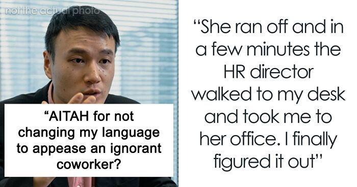 Man Takes A Call In Korean, Black Coworker Gets Triggered And Involves HR