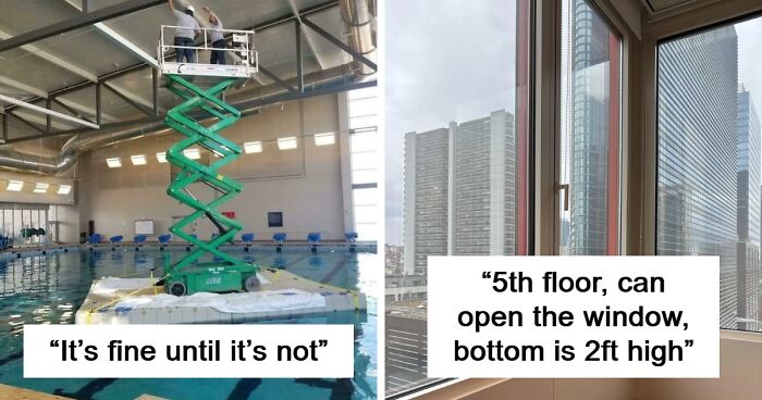 46 Times Employees Blatantly Ignored Safety Protocol And Made Extremely Dangerous Decisions (New Pics)