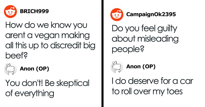 51 Questions And Answers From A Person Paid By The Meat Industry To Discredit Veganism