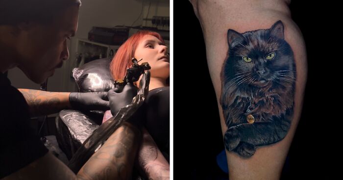 We Turned Memories Of People’s Pets Into Tattoos, Beautiful Tributes That Say What Words Can’t (22 Pics)