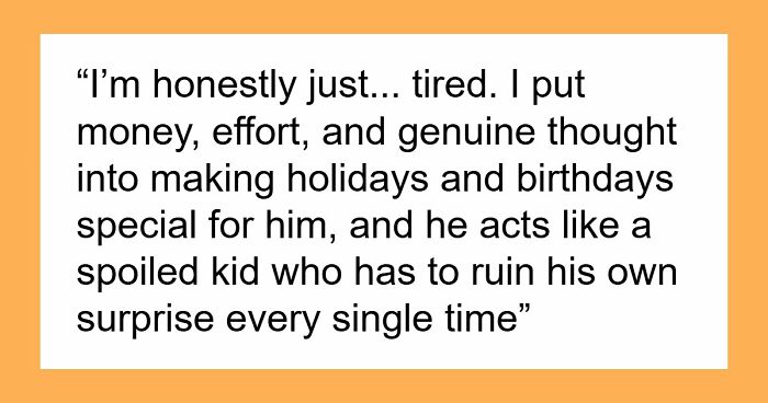 Girlfriend Wants To Surprise BF With Christmas Gift, Ponders Canceling It After He Ruins It Again