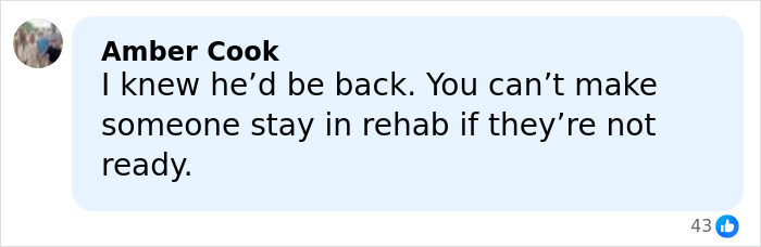 Screenshot of a social media comment discussing Tylor Chase’s hospitalization and rehab situation from a friend’s perspective. Screenshot of a social media comment discussing Tylor Chase’s hospitalization and rehab situation from a friend’s perspective.