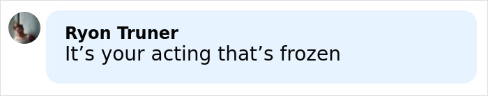 Image showing a social media comment about acting, related to Millie Bobby Brown’s sad confession on plastic surgery rumors. Image showing a social media comment about acting, related to Millie Bobby Brown’s sad confession on plastic surgery rumors.