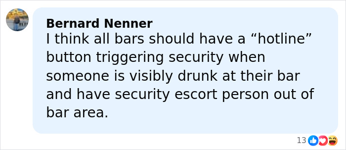 Comment about cruise passenger's body and fatal overconsumption of drinks shared on social media platform. Comment about cruise passenger's body and fatal overconsumption of drinks shared on social media platform.