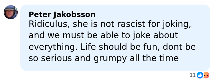 Comment from Peter Jakobsson defending a beauty queen involved in a racist gesture controversy linked to Japan government actions. Comment from Peter Jakobsson defending a beauty queen involved in a racist gesture controversy linked to Japan government actions.
