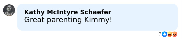 Social media comment criticizing Kim Kardashian's parenting related to fans' views on Christmas card and kids' home life. Social media comment criticizing Kim Kardashian's parenting related to fans' views on Christmas card and kids' home life.
