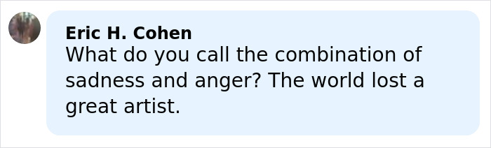 Comment from Eric H. Cohen reflecting on sadness and anger over Hollywood icon’s disturbing passing. Comment from Eric H. Cohen reflecting on sadness and anger over Hollywood icon’s disturbing passing.