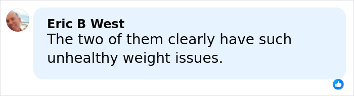 Comment by Eric B West discussing unhealthy weight issues related to Sharon Osbourne and Kelly’s heartbreaking weight loss. Comment by Eric B West discussing unhealthy weight issues related to Sharon Osbourne and Kelly’s heartbreaking weight loss.