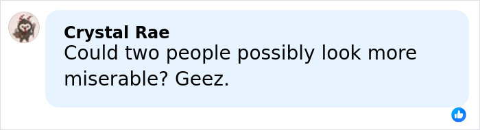Comment on Melania and Donald Trump&rsquo;s Christmas card expressing how miserable they look, sparking online backlash.