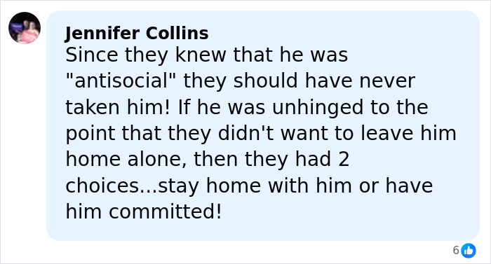 Screenshot of Jennifer Collins commenting on antisocial behavior and care decisions at a party with Rob Reiner&rsquo;s reported confession about son.