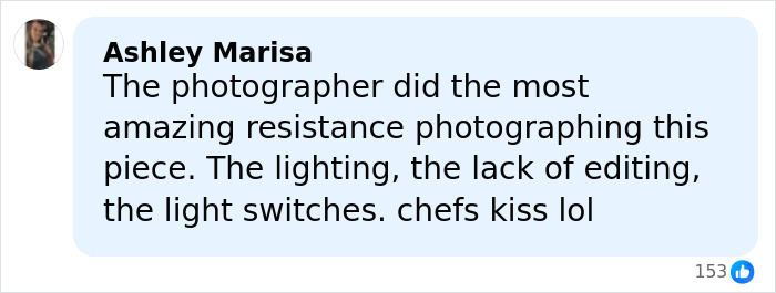 Comment praising the VF photographer’s lighting and editing choices in capturing Karoline Leavitt’s close-up photo. Comment praising the VF photographer’s lighting and editing choices in capturing Karoline Leavitt’s close-up photo.