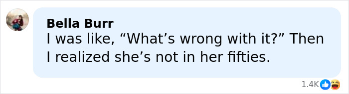 Text message conversation showing Bella Burr commenting on someone's appearance, related to VF photographer defending Karoline Leavitt close-up. Text message conversation showing Bella Burr commenting on someone's appearance, related to VF photographer defending Karoline Leavitt close-up.