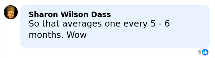 Facebook comment by Sharon Wilson Dass discussing the frequent turnover of publicists for Meghan Markle and Prince Harry.