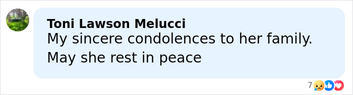 Comment expressing condolences for Marvelous Mrs. Maisel actress who lost her life while crossing a street in NYC. Comment expressing condolences for Marvelous Mrs. Maisel actress who lost her life while crossing a street in NYC.