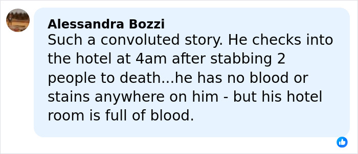 Comment describing Nick Reiner's hotel room covered in blood amid arrest for Father Rob's slaying detailed in new report. Comment describing Nick Reiner's hotel room covered in blood amid arrest for Father Rob's slaying detailed in new report.