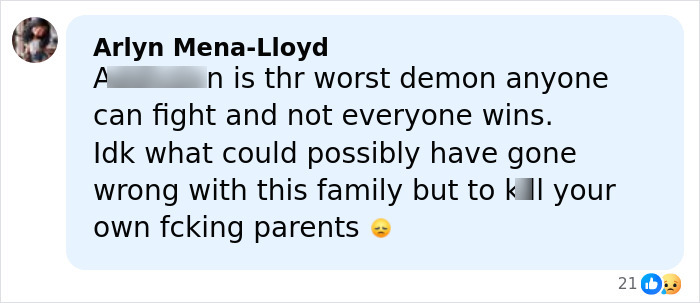 Screenshot of a social media comment about the horrific state of Nick Reiner's hotel room amid his arrest for Father Rob's slaying. Screenshot of a social media comment about the horrific state of Nick Reiner's hotel room amid his arrest for Father Rob's slaying.