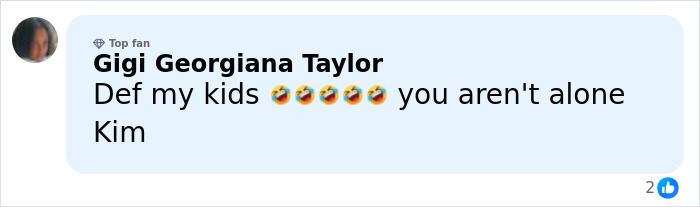 Fan comment reacting to Kim Kardashian's Christmas card failure, discussing kids' home life concerns online. Fan comment reacting to Kim Kardashian's Christmas card failure, discussing kids' home life concerns online.