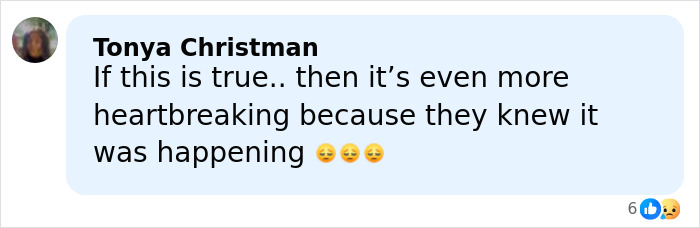 Screenshot of a social media comment reacting to Greg Biffle&rsquo;s wife&rsquo;s harrowing text before a horrific plane crash.