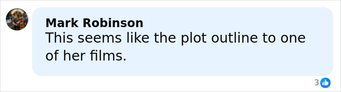 Mark Robinson commenting on a post, implying the story resembles a plot outline from one of Bonnie Blue’s films. Mark Robinson commenting on a post, implying the story resembles a plot outline from one of Bonnie Blue’s films.