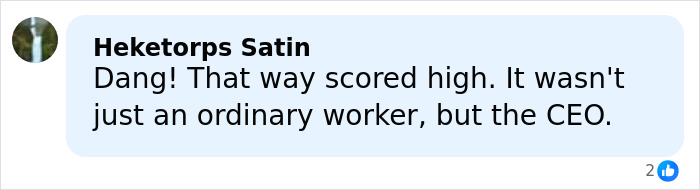 Comment highlighting a worker running away after a tragic forklift accident that claimed the CEO&rsquo;s life.