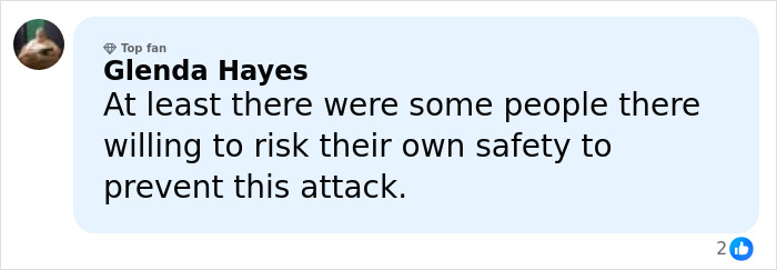 Comment by Glenda Hayes praising brave people risking safety to stop Bondi Beach attacker with once-in-a-lifetime move. Comment by Glenda Hayes praising brave people risking safety to stop Bondi Beach attacker with once-in-a-lifetime move.