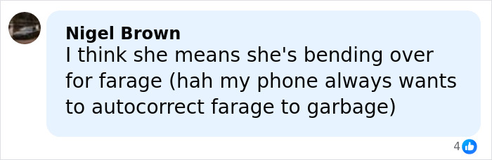 Screenshot of a social media comment discussing a controversial video related to Bonnie Blue’s arrest and fate.