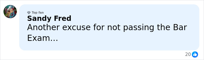 Comment by Sandy Fred expressing skepticism about low brain activity after a scan, seen on a social media post. Comment by Sandy Fred expressing skepticism about low brain activity after a scan, seen on a social media post.